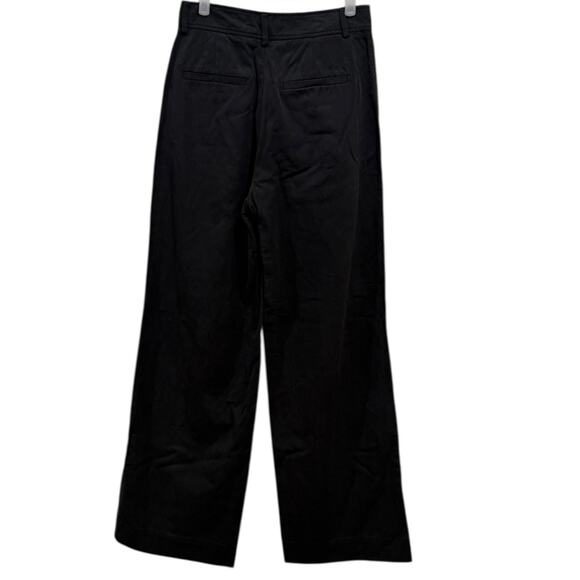 Everlane The Way-High Drape Trouser In Black - Picture 6 of 7